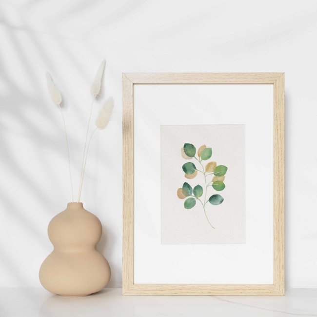 Affiche Eucalyptus doré
