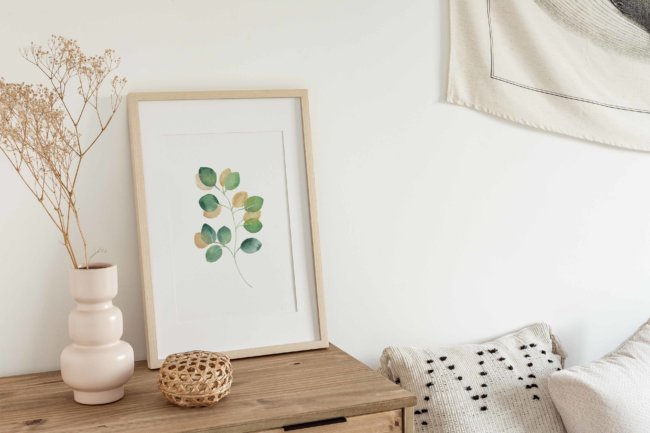 Affiche Eucalyptus doré