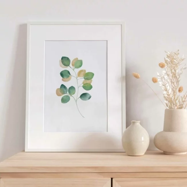 Affiche Eucalyptus doré