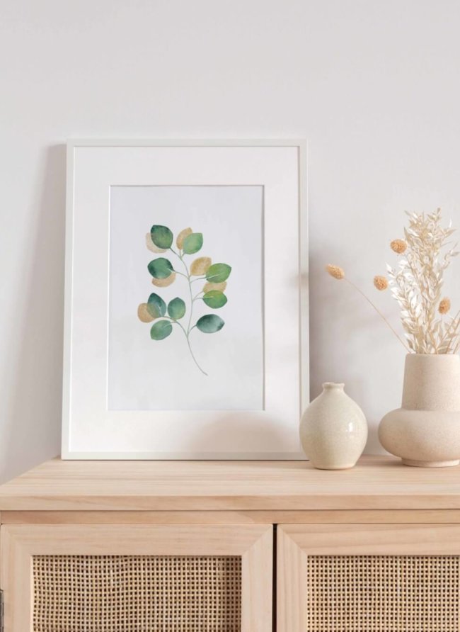Affiche Eucalyptus doré