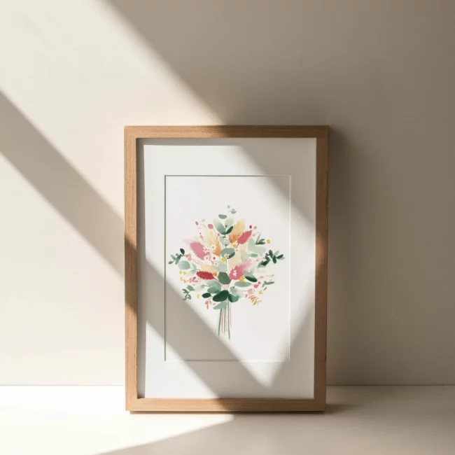 Affiche Bouquet de fleurs