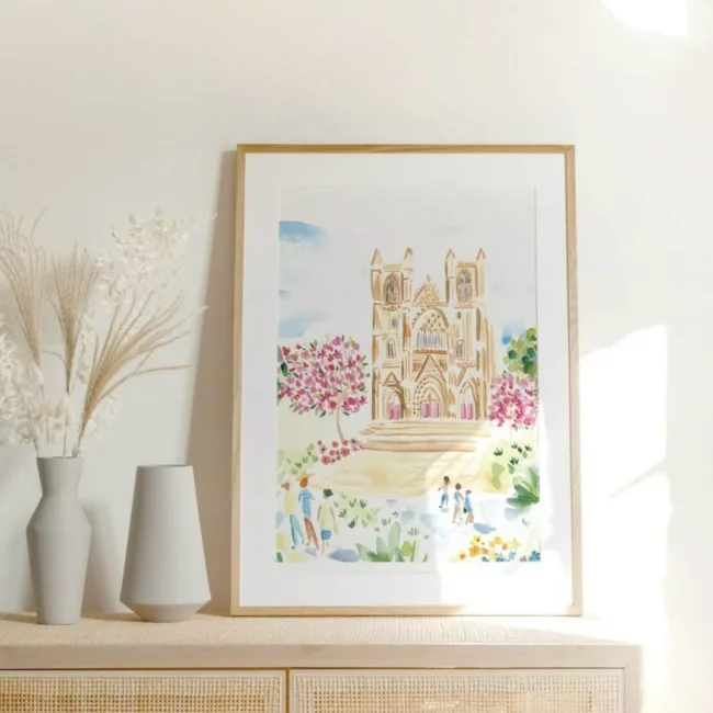 Affiche Cathédrale de Nantes