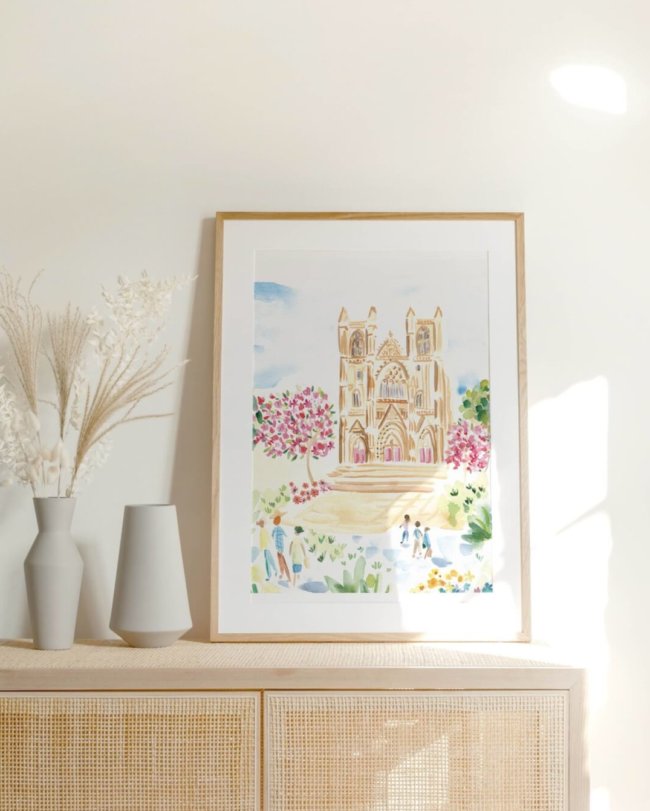 Affiche Cathédrale de Nantes