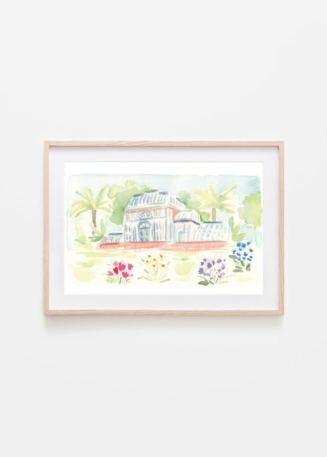 Affiche Jardin des plantes