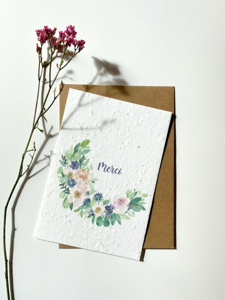 Friendly Fox Cartes De Remerciement Couronne, 12 Cartes De