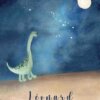 Affiche Rêver Grand - Dinosaure - Prénom à personnaliser
