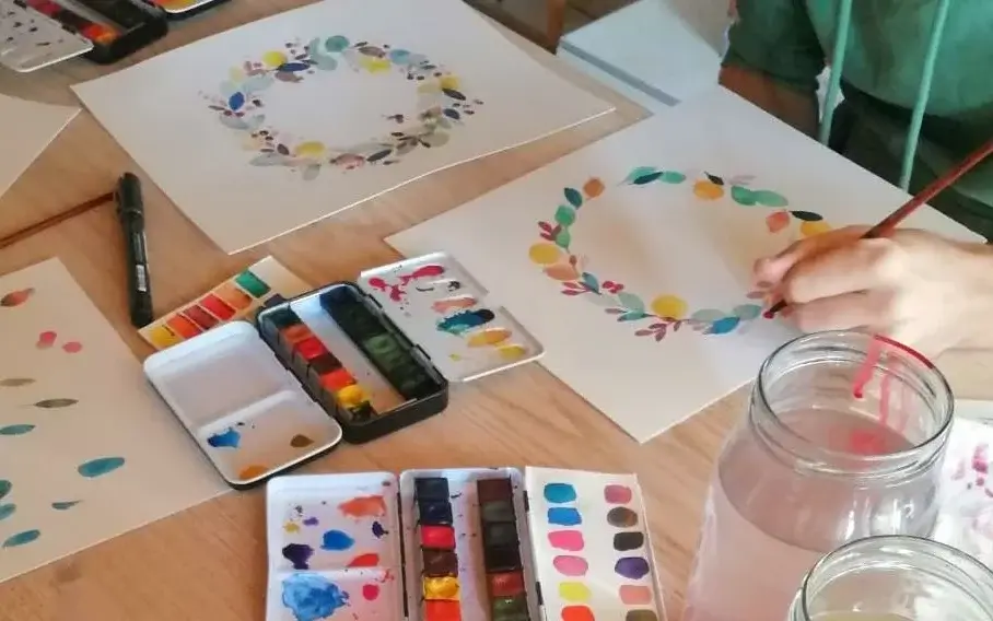 Cours d'aquarelle Bonjour Couleurs