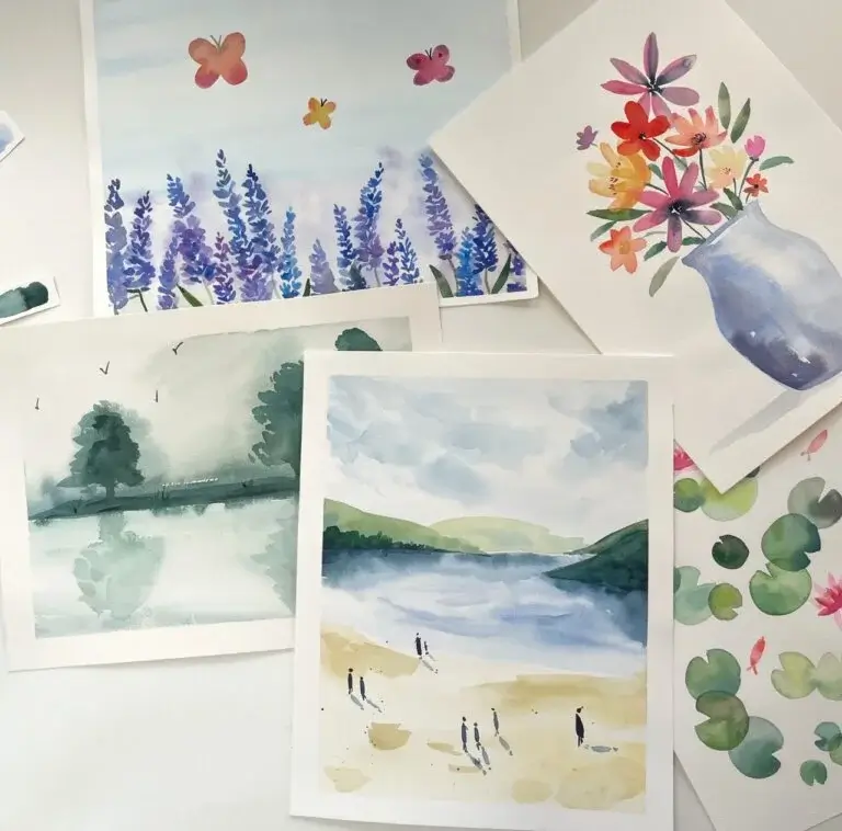 Cours en ligne aquarelles accueil