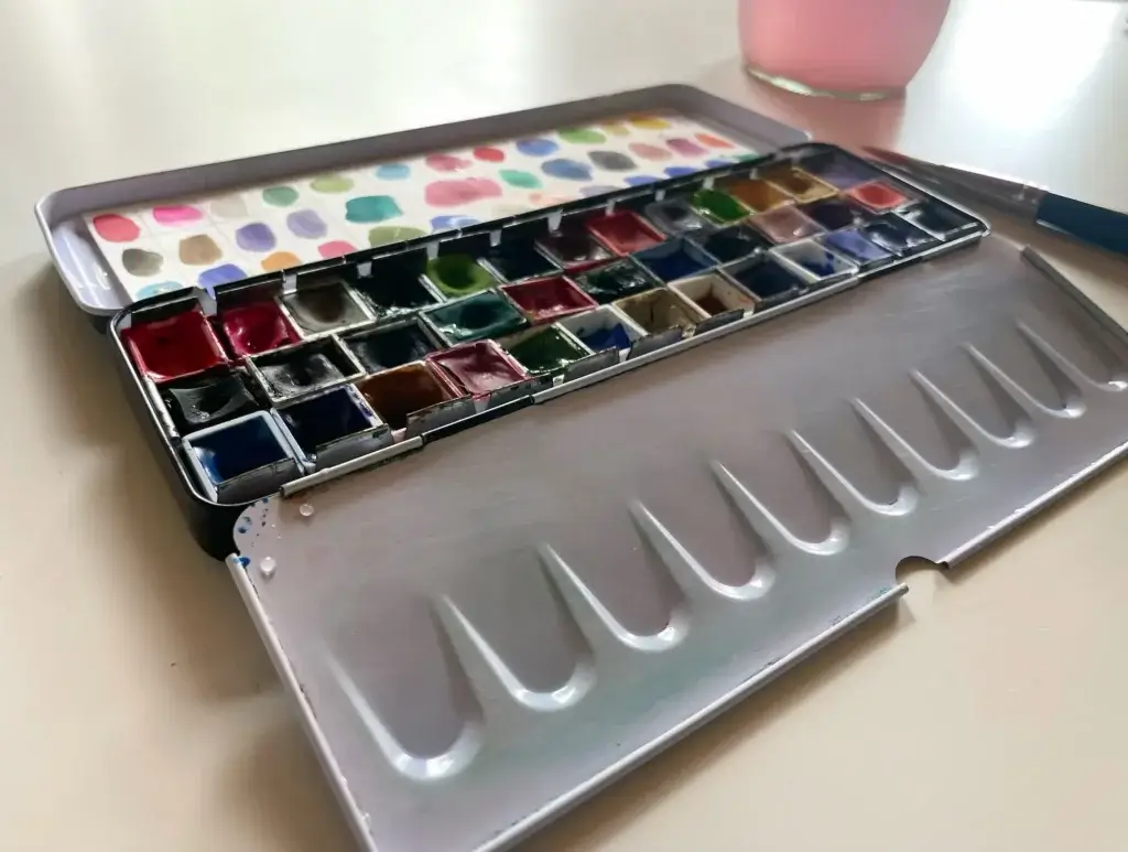 palette de couleurs aquarelle