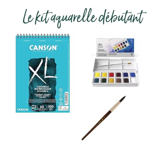 Kit du débutant aquarelle